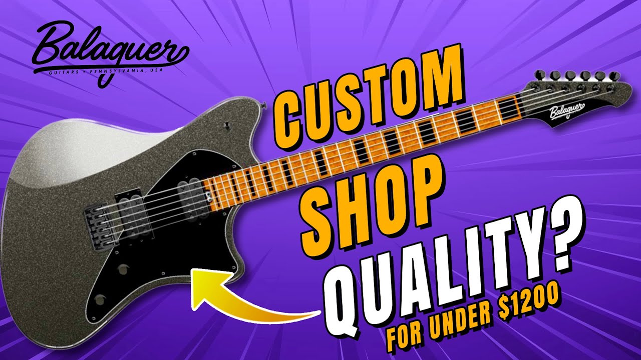 Balaguer Espada Limited Review: Custom Shop Quality Under $1200