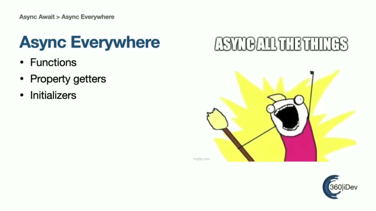 Cameron Deardorff: Async Await and More in Swift