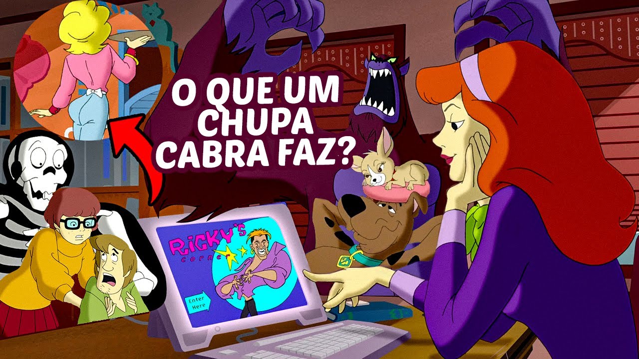 OLHA O TAMANICO DA CADELA QUE O SCOOBY QUERIA MACETAR