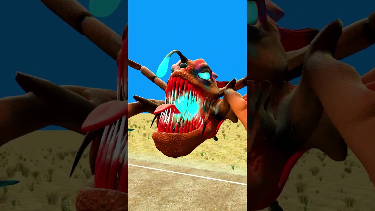 NEW ALL SIZE COMPARISON NEW ZOOCHOSIS SEA EATER MONSTERS in Garry's Mod ! SEA MONSTERS
