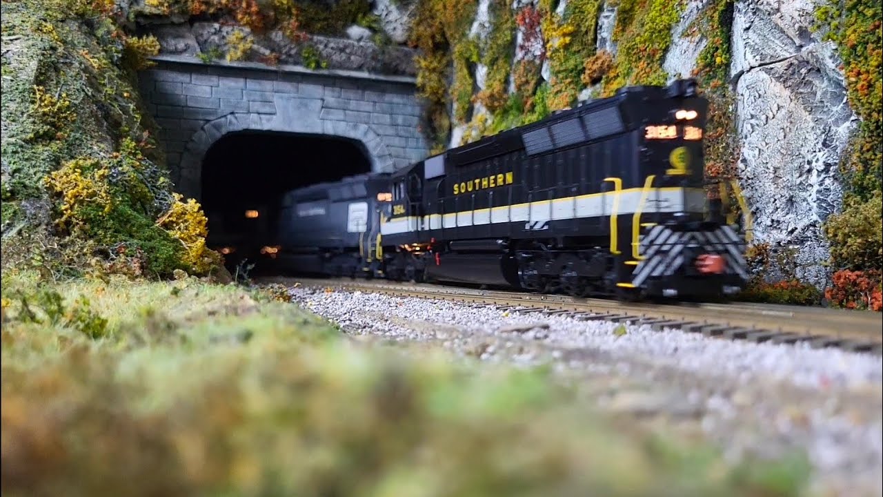 Chasing Southern Railway train 151, the 