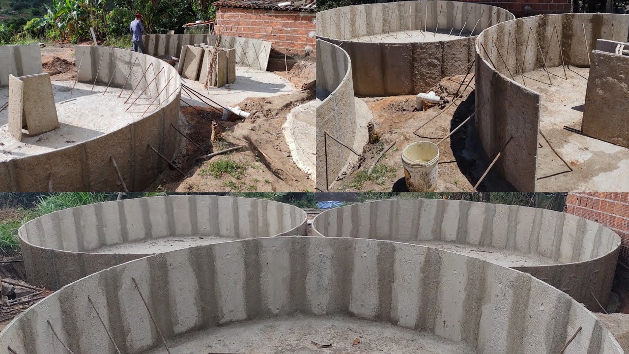 a melhor forma de fazer tanques para criar tilápias com baixo custo 💰 //já está quase pronto 🐟