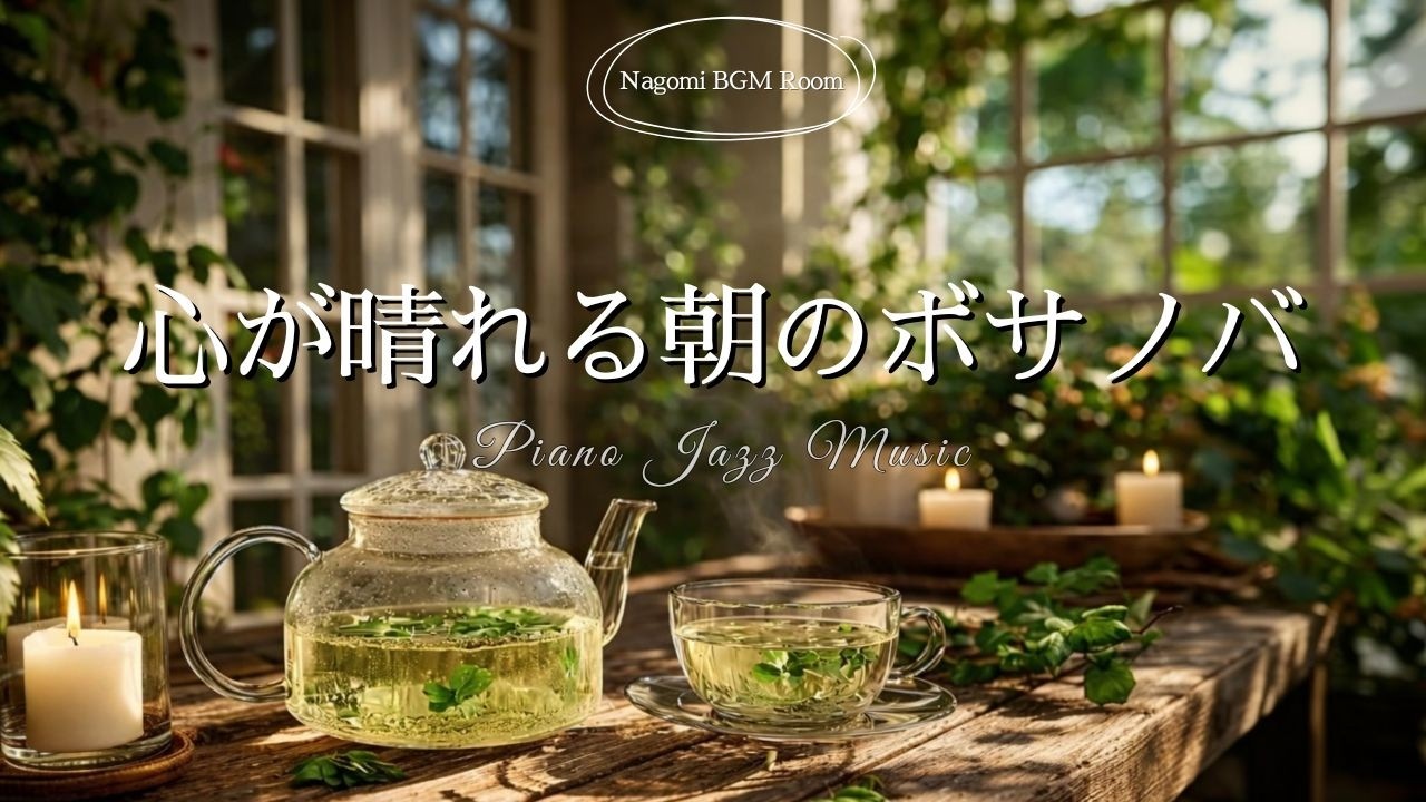 【朝カフェ☕作業用BGM】気持ちをアップ♪心ほどける軽やかなボサノバ🌿#2 Morning Bossa Nova for Focus & Relax  - 120min｜リラックス・読書・勉強用BGM