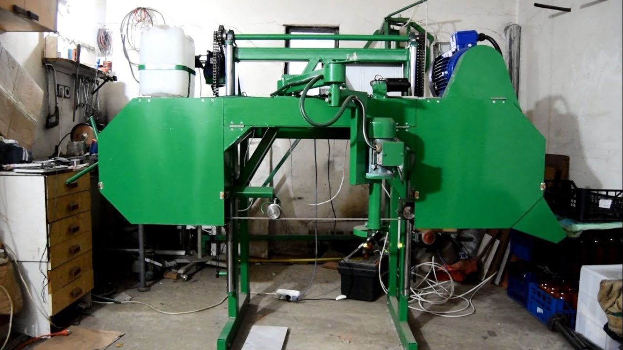 Homemade Sawmill Project: Part 3 (Automation, setworks)