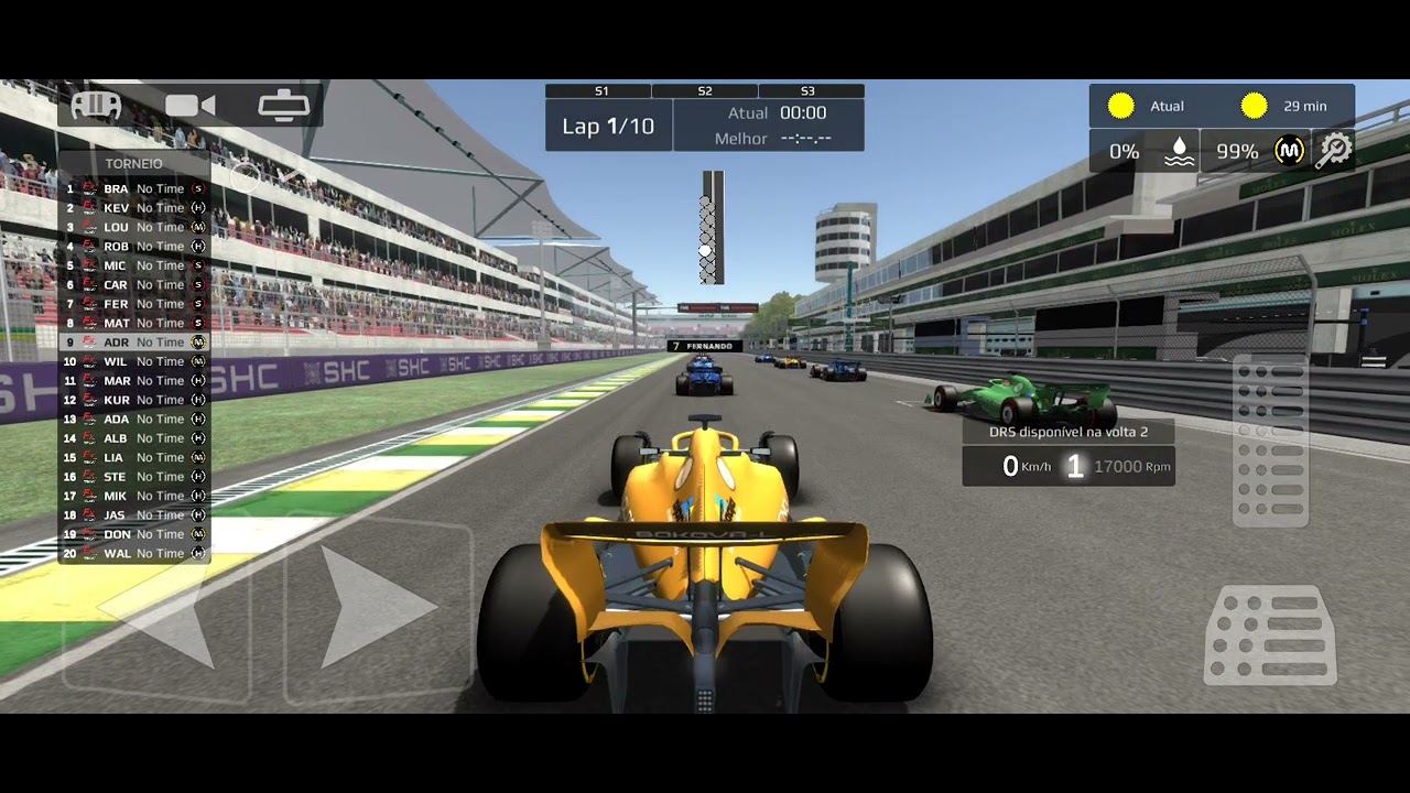 Jogando fx racer