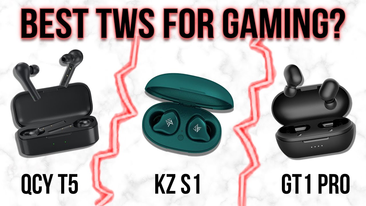 THE ULTIMATE BUDGET GAMING TWS BATTLE! - KZ S1 vs Haylou GT1 Pro vs QCY T5