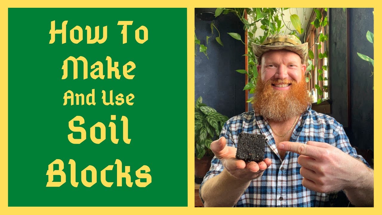 Make Soil Blocks With Regular Bags Of Potting Soil - Healthiest Transplants EVER!