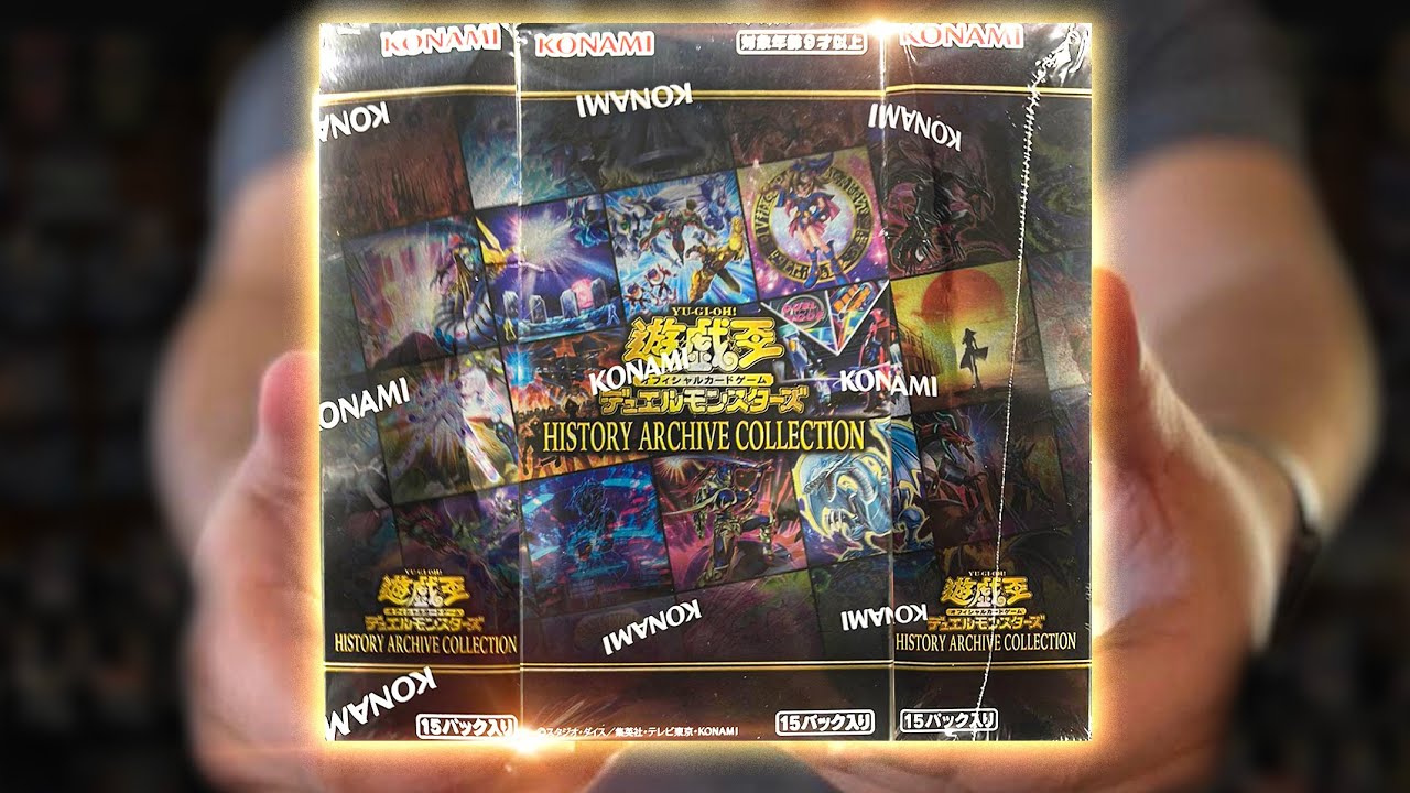 Открываем САМУЮ ностальгическую коробку YuGiOh. КОЛЛЕКЦИЯ АРХИВА ИСТОРИИ