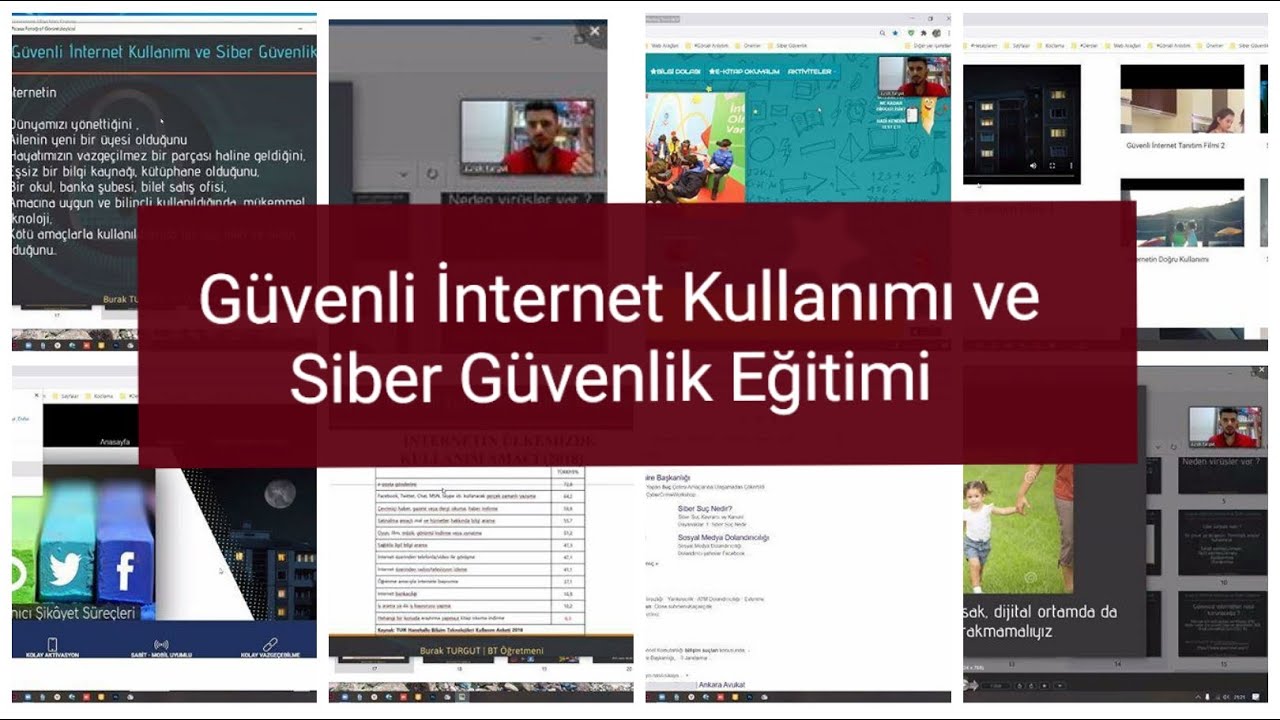 Güvenli İnternet Kullanımı ve Siber Güvenlik