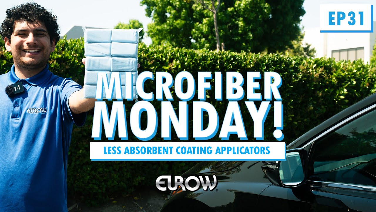 Less Absorbent Coating Applicators| Save product while auto detailing| Ceramic coating applicators