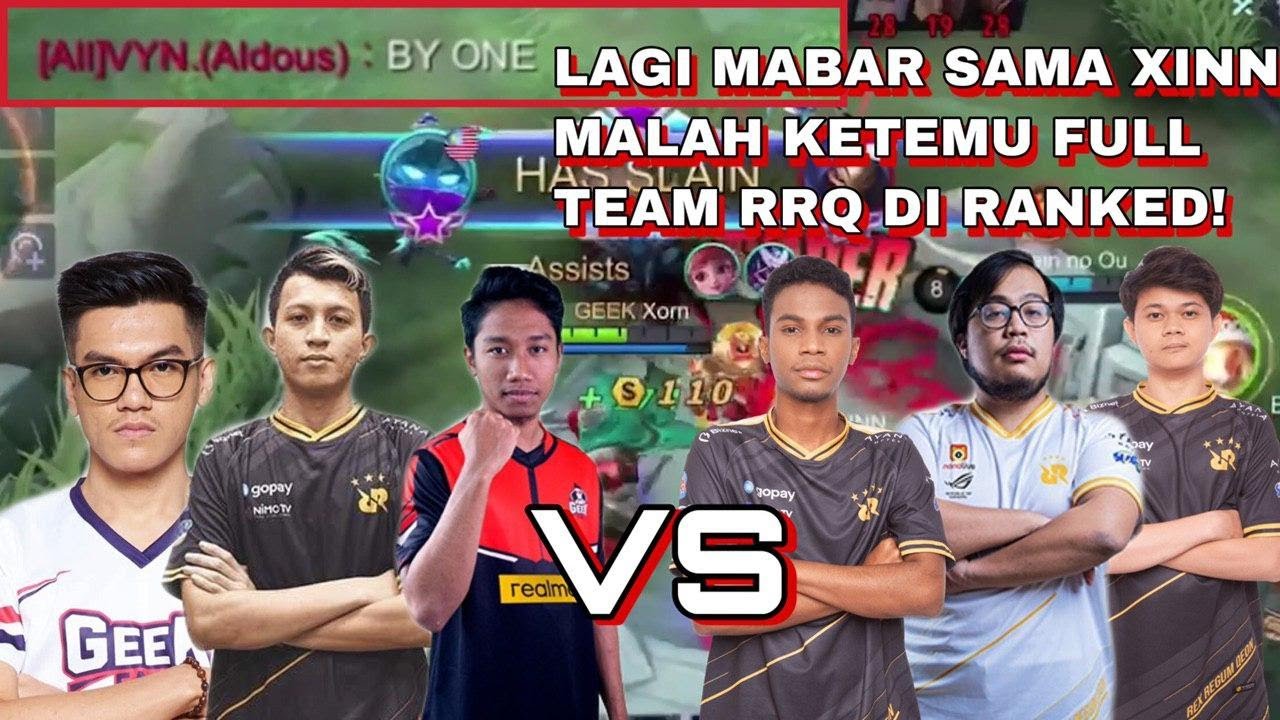 XORN FT XINNN VS RRQ??? VYN LANGSUNG AJAK BY ONE!!!