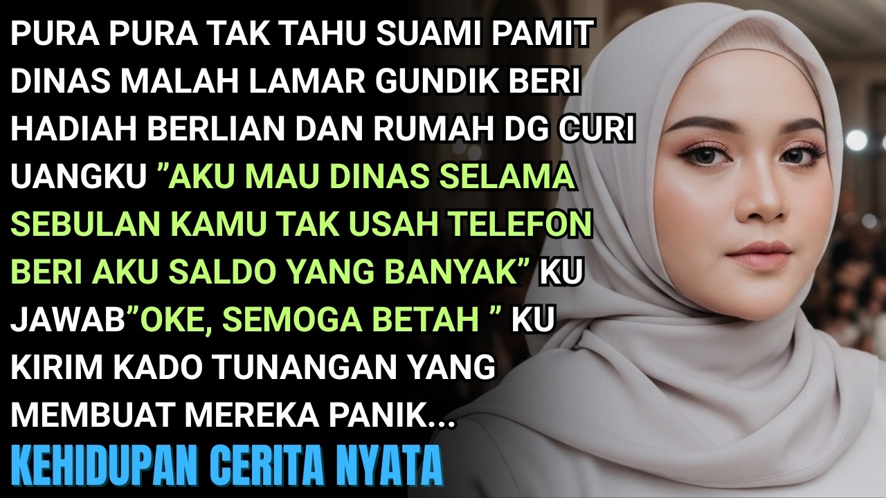 PURA PURA TAK TAHU SUAMI PAMIT DINAS MALAH LAMAR PELAKOR DG HADIAH MEWAH CURI UANGKU -KUBERI KEJUTAN