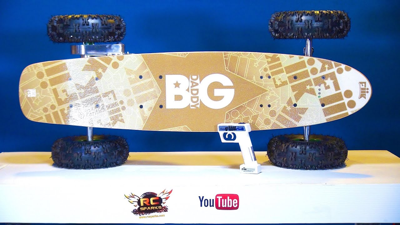 RC ADVENTURES - Unboxing a FiiK BiG DADDY Offroad Electric Radio Controlled Skateboard