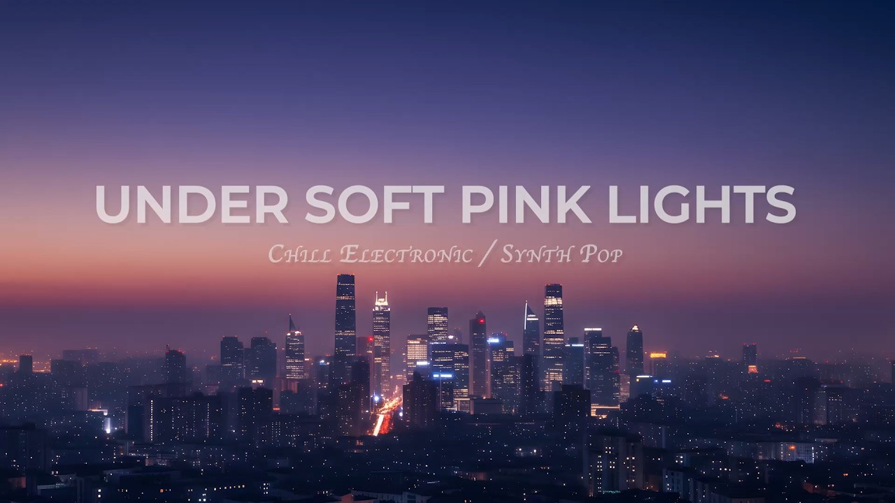 Under Soft Pink Lights &ndash; Calm Electronic Valentine Chill | Night Focus Music
