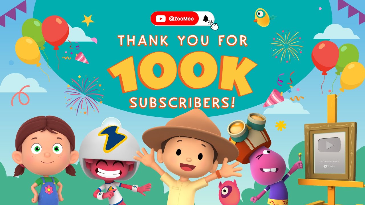 WE DID IT! 100,000 Subscribers! |@ZooMoo