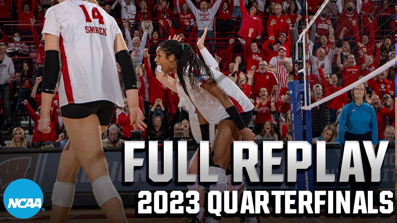 Wisconsin vs. Oregon: 2023 NCAA volleyball tournament quarterfinals | FULL REPLAY