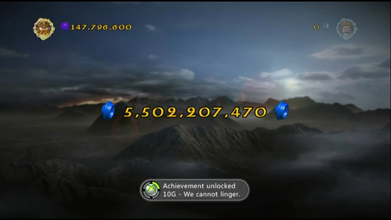 LEGO The Lord of the Rings - 'We cannot linger' Achievement/ Trophy