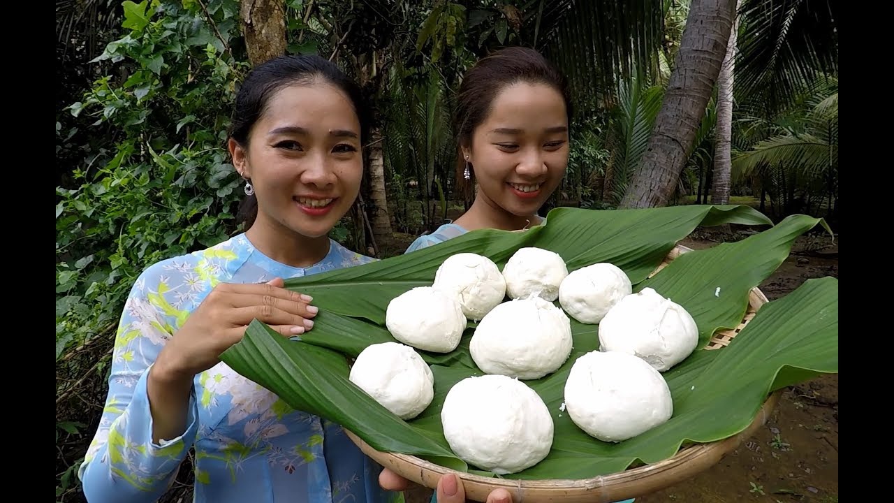 Bánh bao bánh bao hai cái bằng nhau - Hương vị đồng quê - Bến Tre - Miền Tây