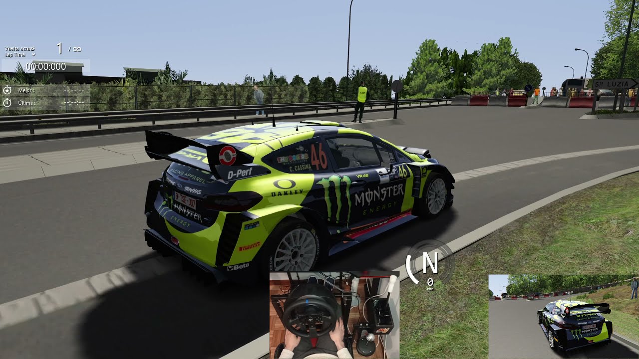 ASSETTO CORSA - RAMPA DE SANTA LUZIA (VIANA DO CASTELO) - FORD FIESTA WRC 2018 (VR46)