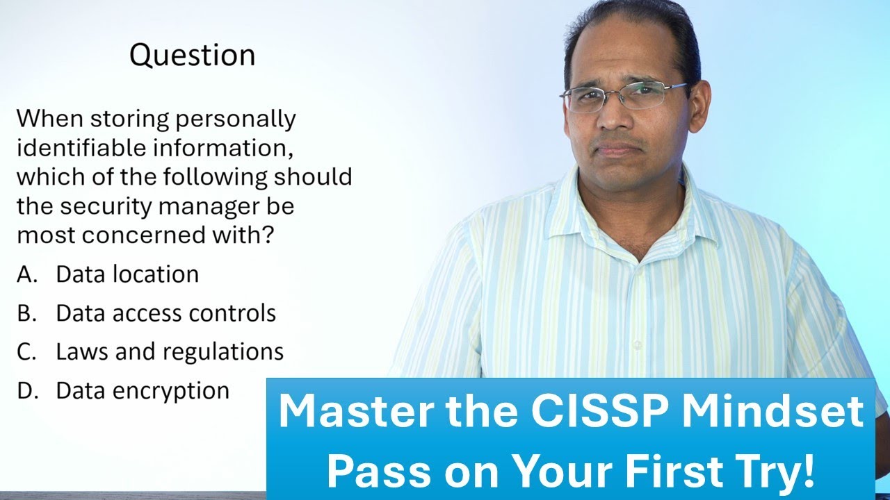 CISSP Is a MINDSET GAME – Here’s How to Pass!