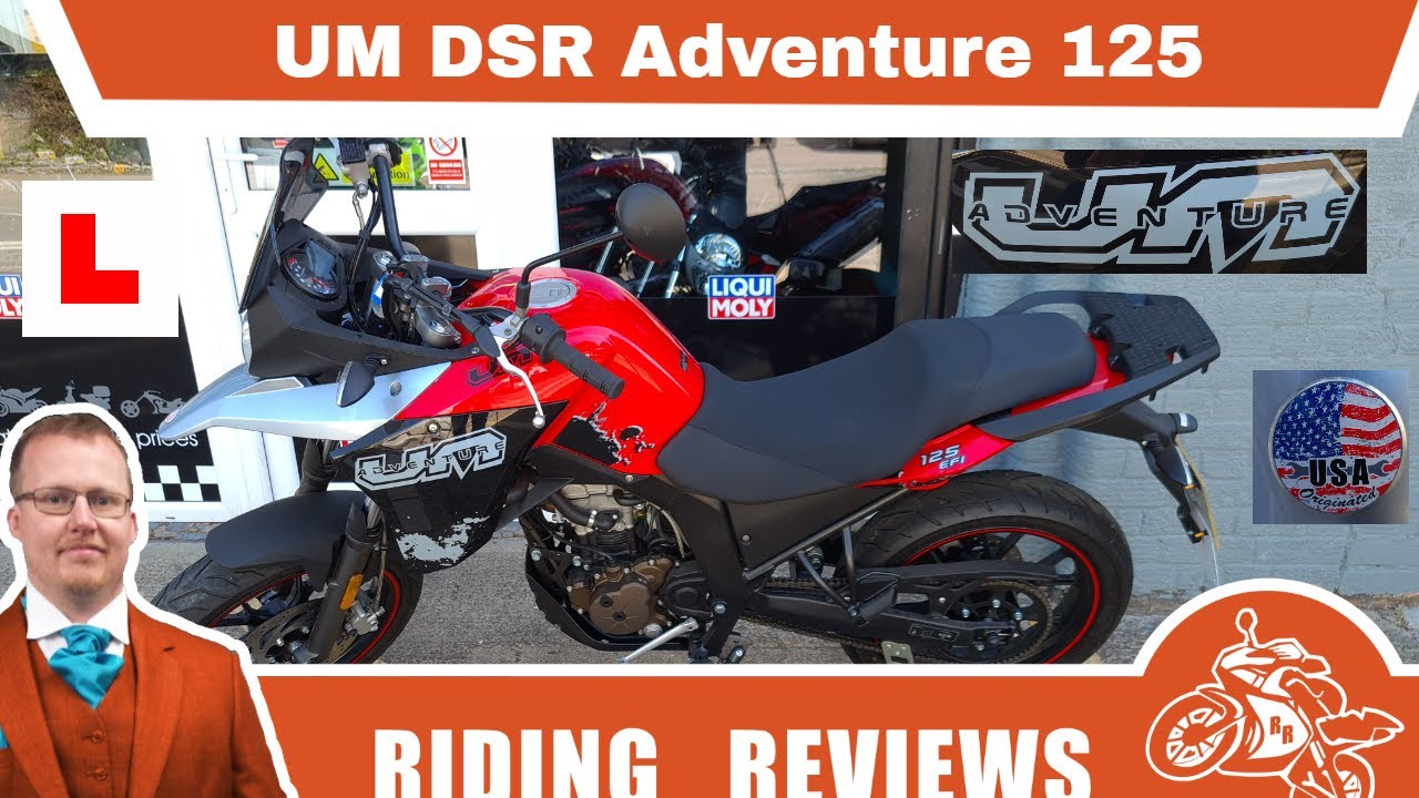 Обзор и поездка на UM DSR Adventure 125cc