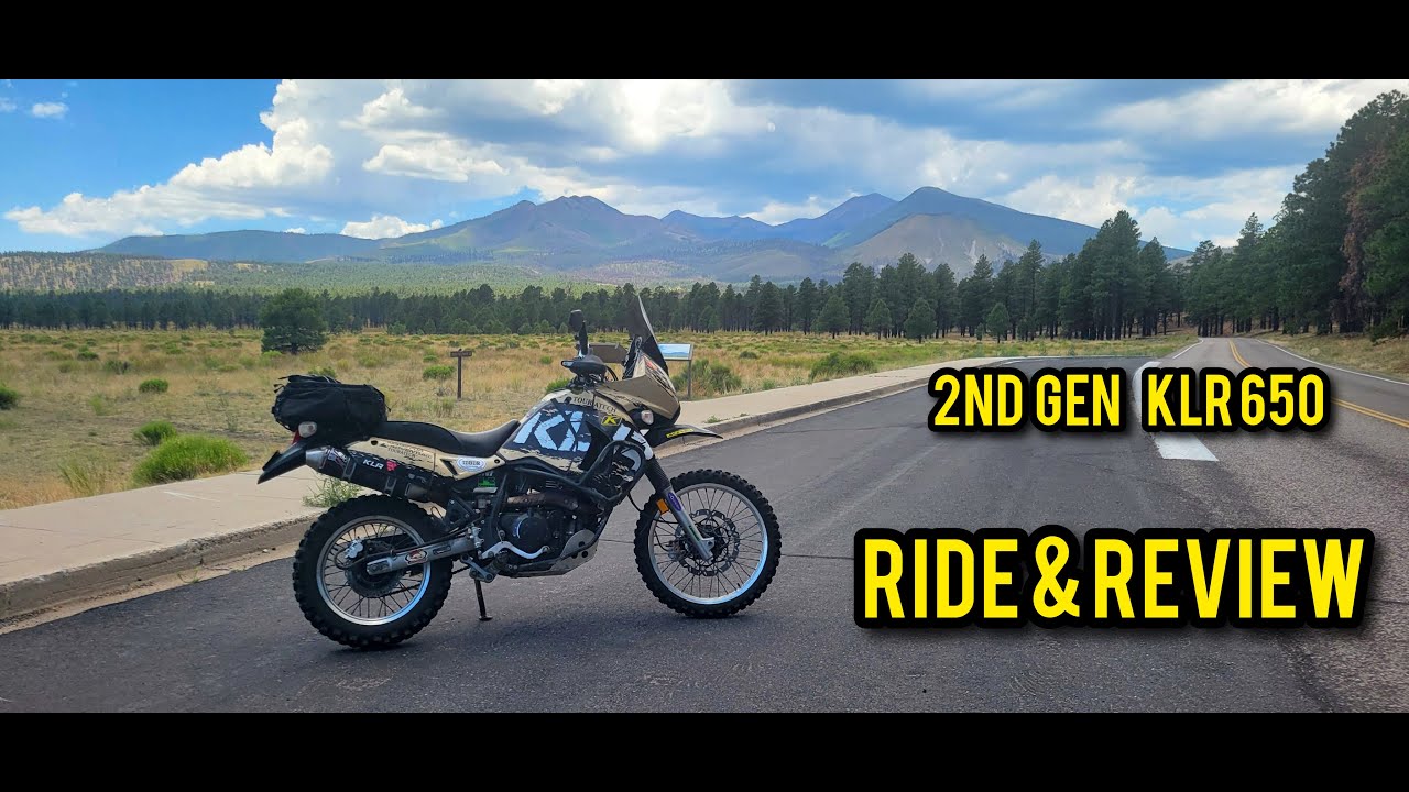 2nd GEN Kawasaki KLR650 - Ride and Review