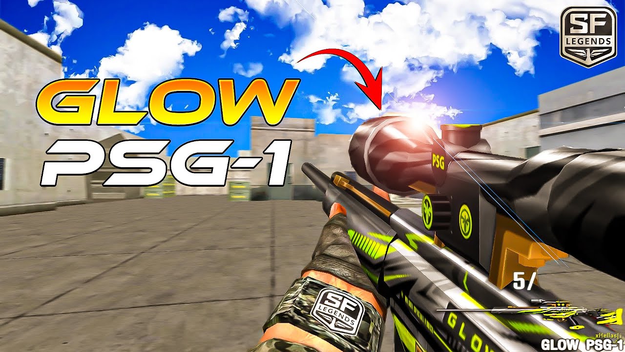 22 Kills Gamit ang BLACK PSG-1 at GLOW PSG-1 sa SF Legends