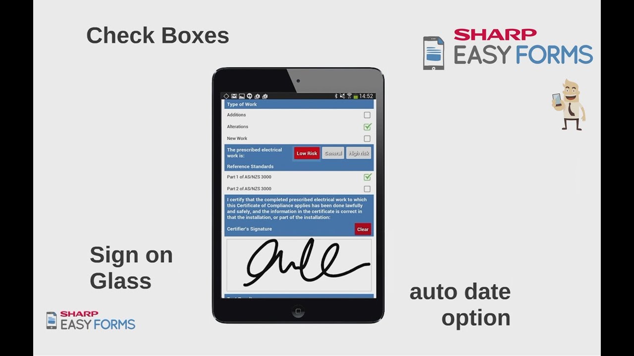 Sharp Easy Forms Digital Document Demo