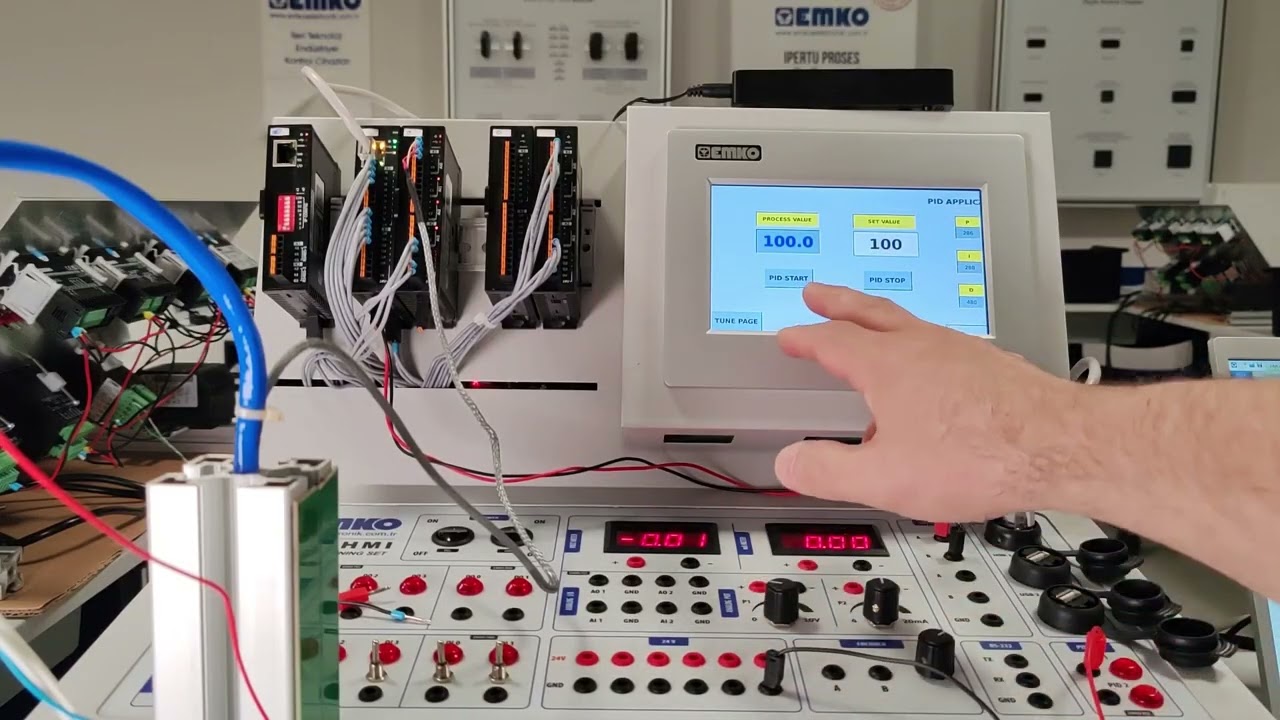 EMKO IPERTU PLC ile PID Kontrol