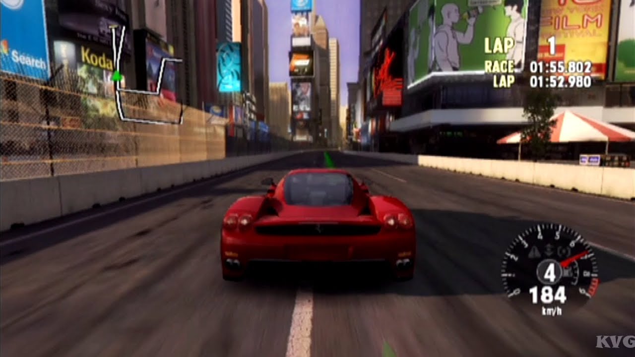 Forza Motorsport 1 - New York Circuit - Gameplay (HD) [1080p60FPS]