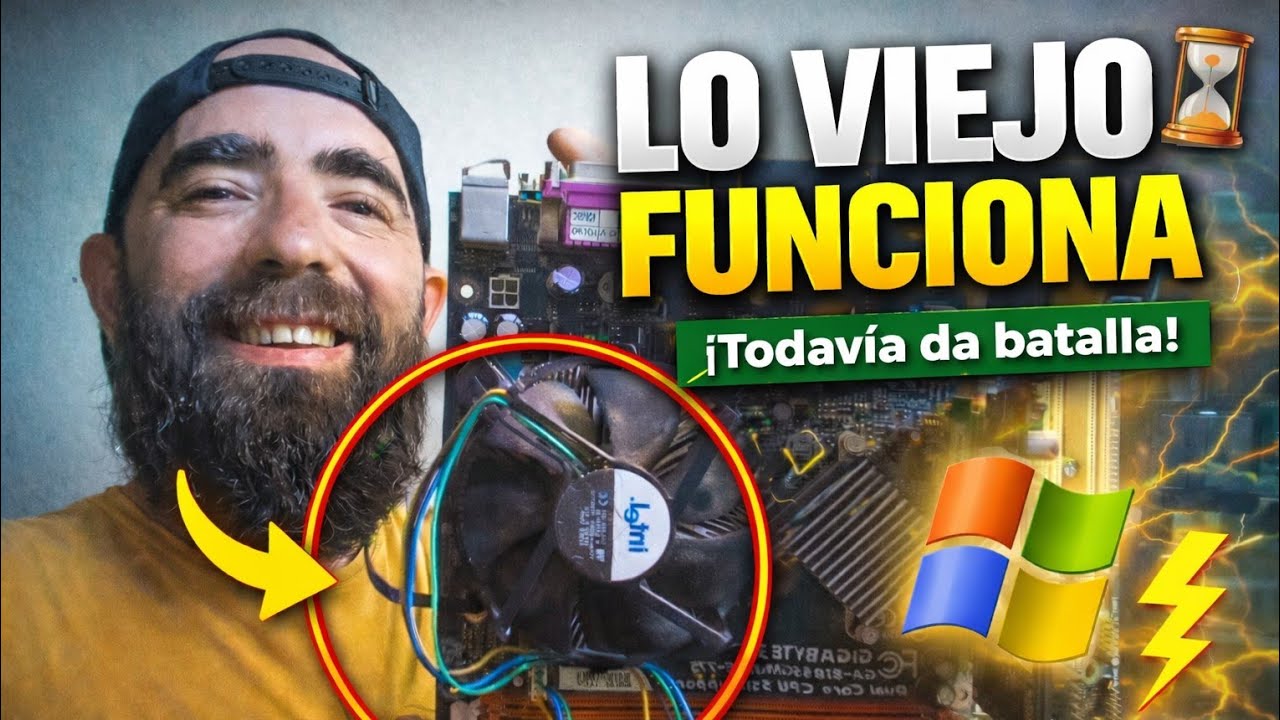 LO VIEJO FUNCIONA: armé una PENTIUM 4 en 2026