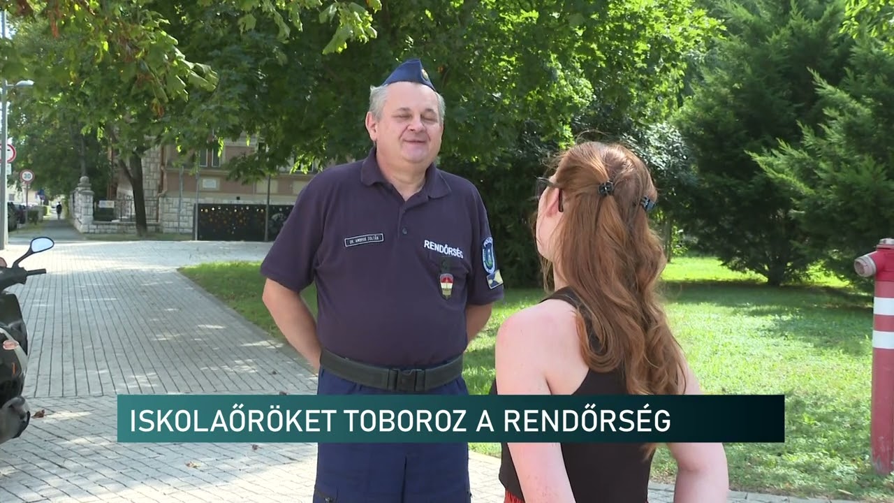 Iskolaőr toborzás Baranyában - új tagokat vár a rendőrség