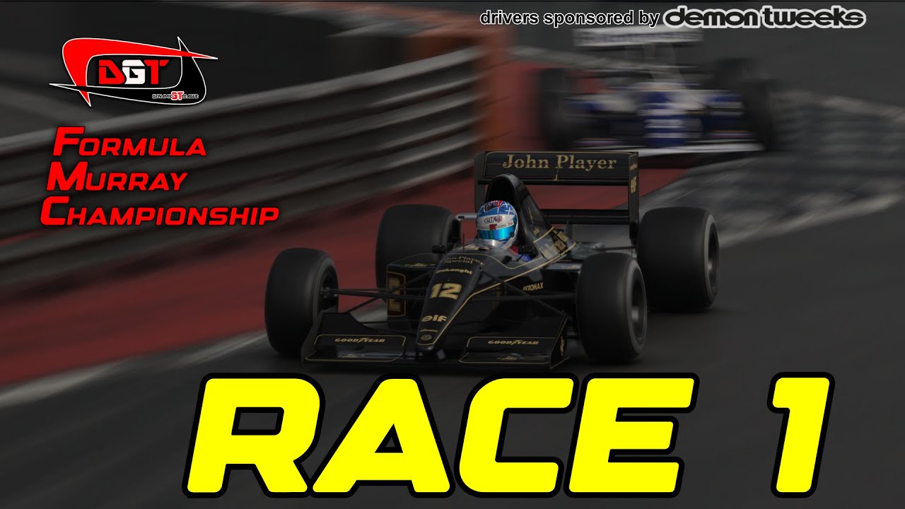 DGT LEAGUE | Formula Murray Championship | Race 1 DGT Seaside | GT7 F3500-A