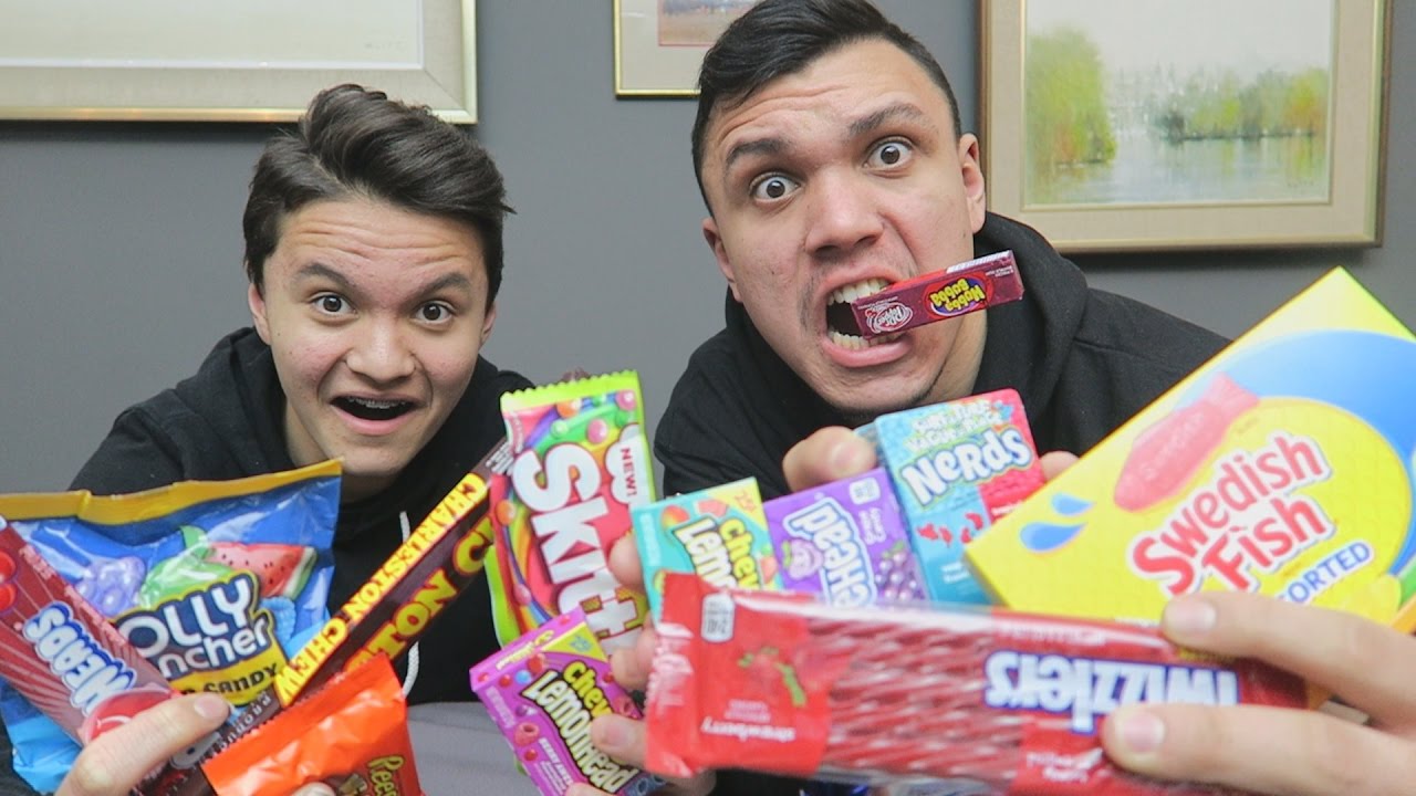 AMERICAN CANDY TASTE TEST CHALLENGE