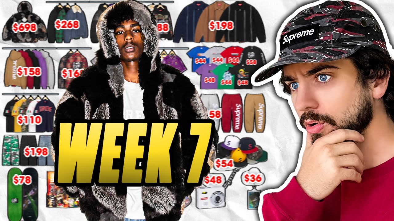 Supreme Week 7 Droplist - The BEST Drop Yet?! #FW25