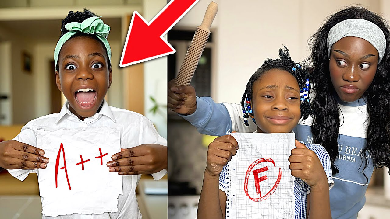 Kid WON'T SHOW MOM BAD Report Card, What Happens Is Shocking |TheQueensFamily
