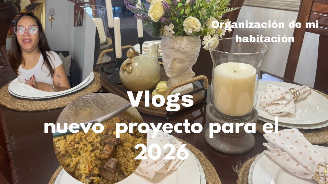 Organizando mi habitación después de Navidad 🧺✨ | Nuevo proyecto 2026