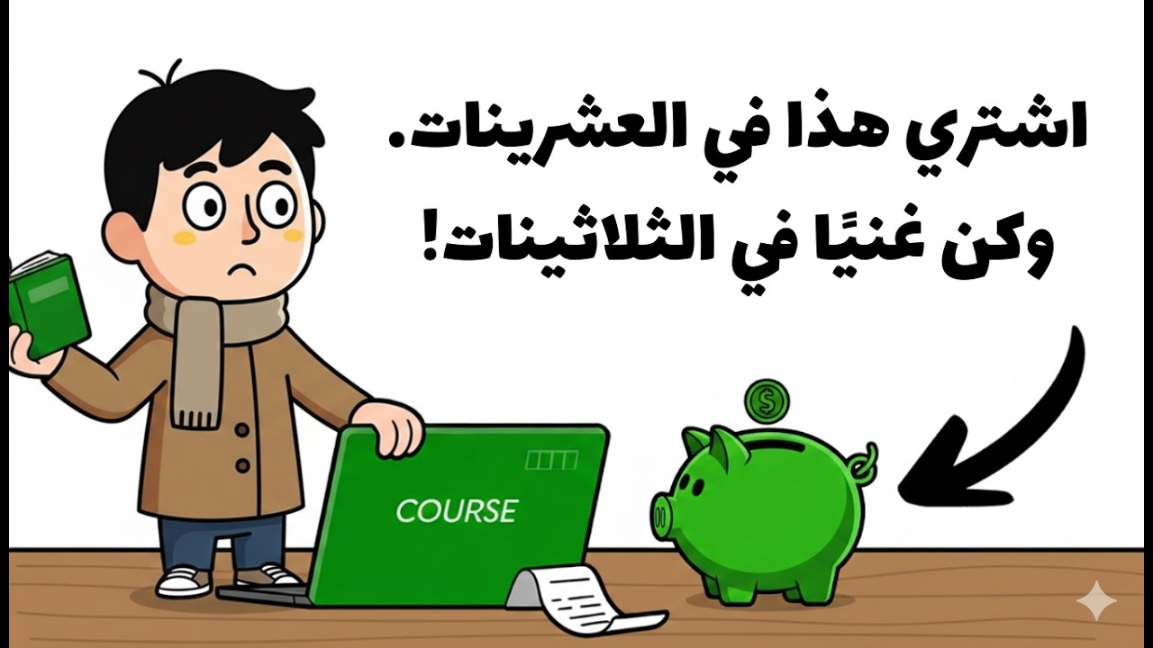 7 أشياء ذكية يجب شراؤها في العشرينات من العمر لتصبح غنيًا لاحقًا | أسرار الاستثمار المبكر