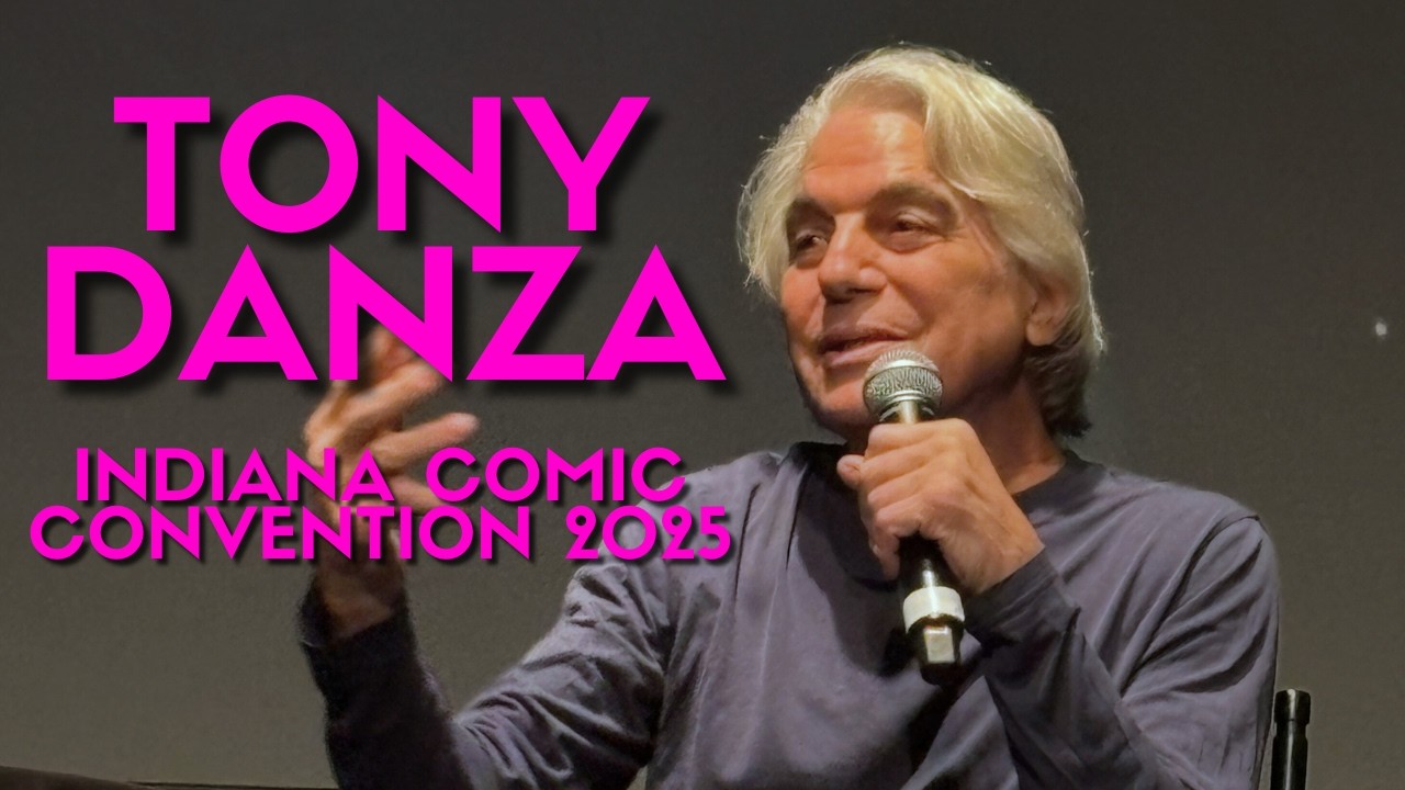 Tony Danza on writing, teaching, acting & boxing at Indiana Comic Convention 2025 panel [Comic Cons]