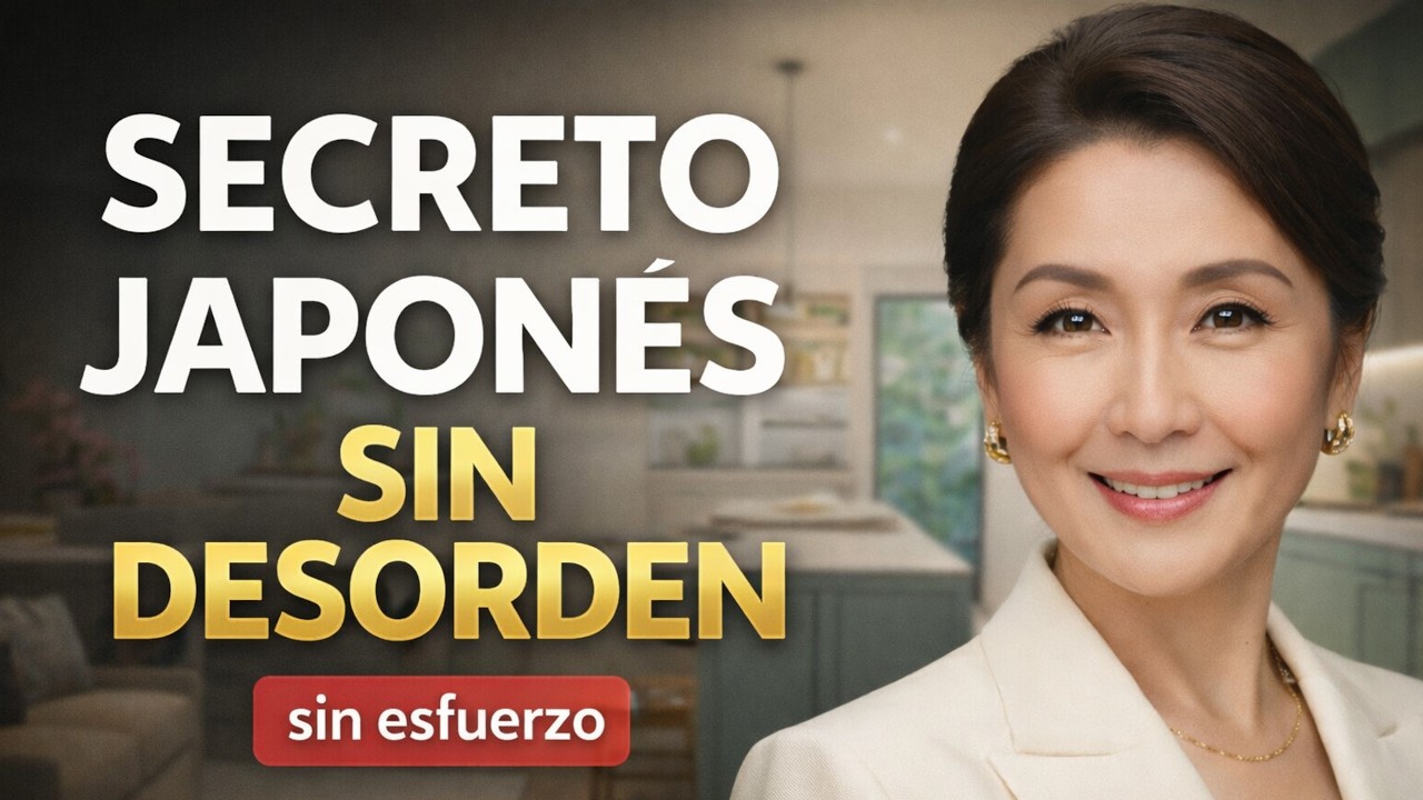 El SECRETO JAPONÉS para que tu casa NUNCA se desordene (Sin esfuerzo) 🌸🧘‍♀️