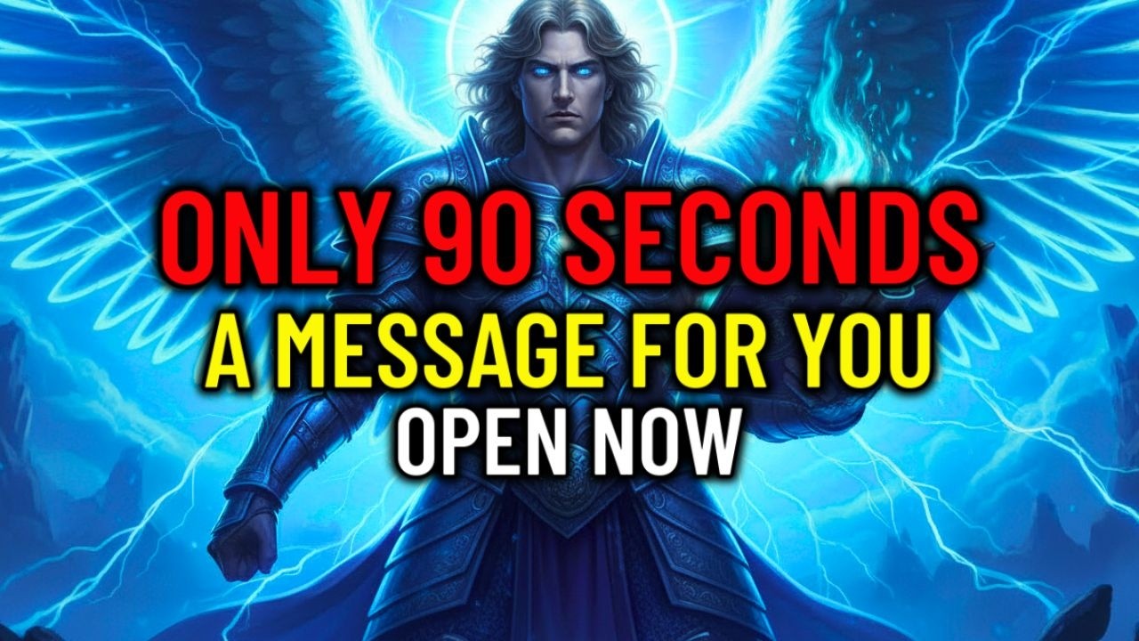 🔴ARCHANGEL MICHAEL IS ON HIS KNEES—ONLY 90 SECONDS LEFT!HE'S CRYING OUT YOUR NAME AND BEGGING YOU...