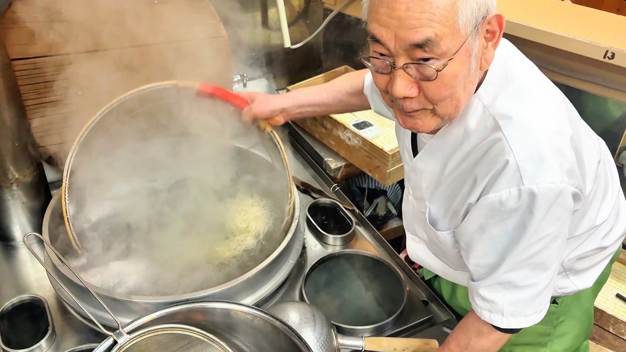 【愛知】朝４時仕込み→１日１０００人前の蕎麦を打つ鉄人そば職人｜Japanese Soba Master