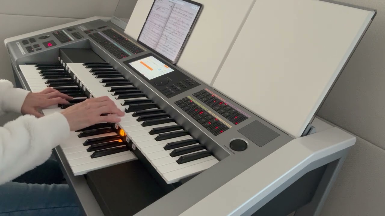 瞳がほほえむから　エレクトーン演奏