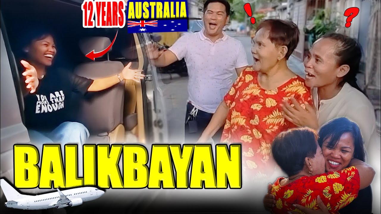 12 YEARS SA AUSTRALIA, NAGBALIKBAYAN PARA SORPRESAHIN ANG KANYANG NANAY.