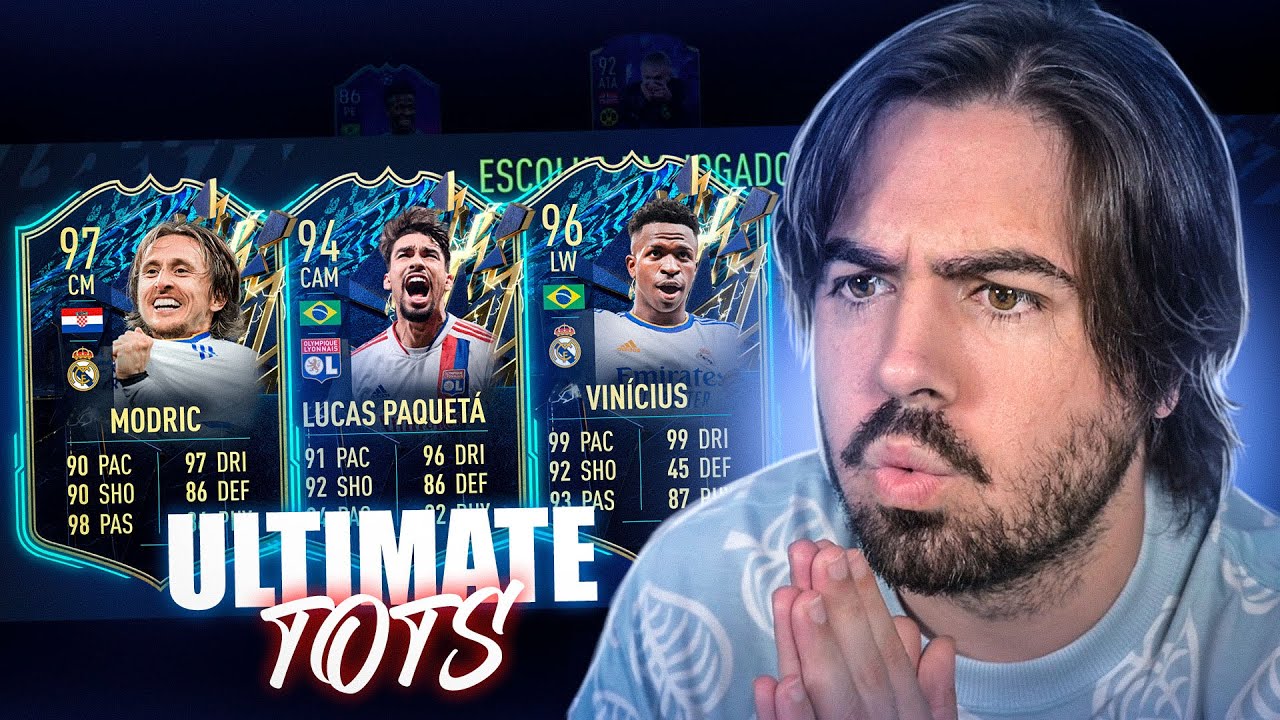 FUT DRAFT MAS COM OS ULTIMATE TOTS!!!