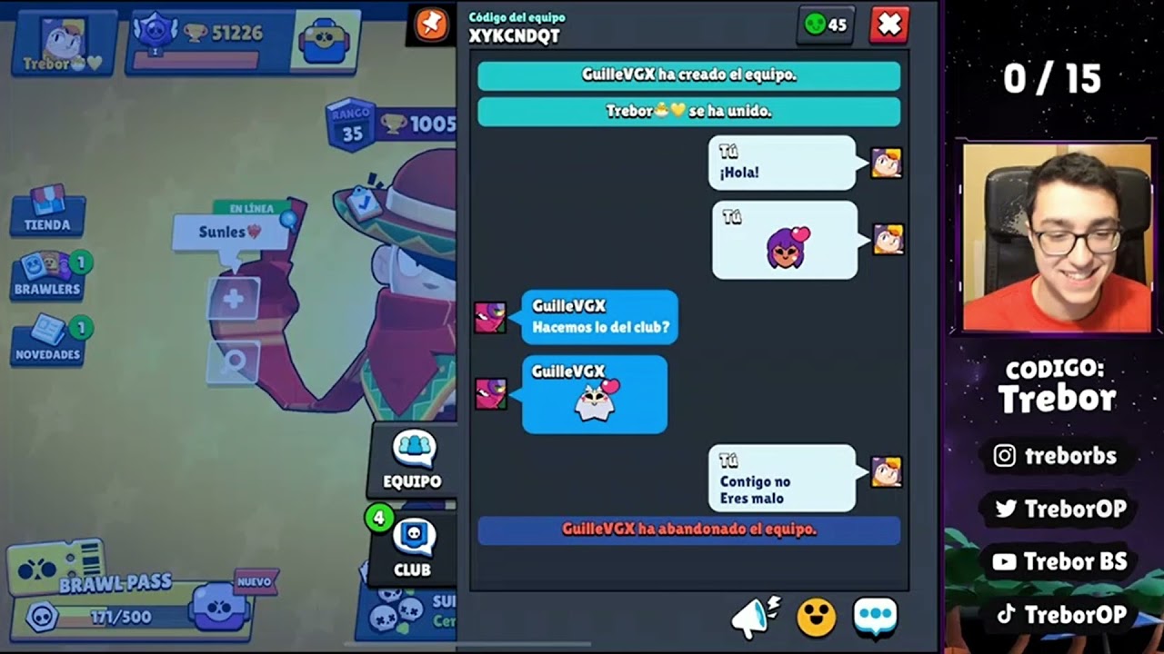 Trebor llama MALO a GUILLEVGX. Arrepentimiento instant&aacute;neo 😳