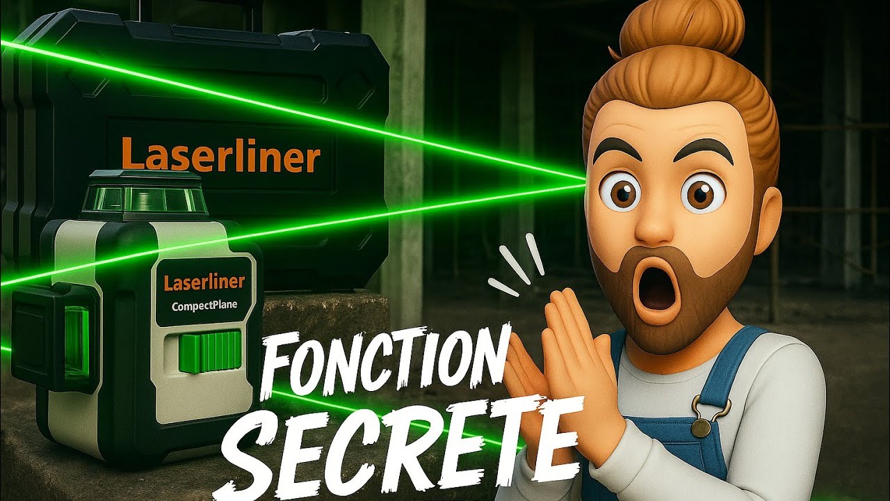 Niveau laser LASERLINER : Secret r&eacute;v&eacute;l&eacute; ! 😱