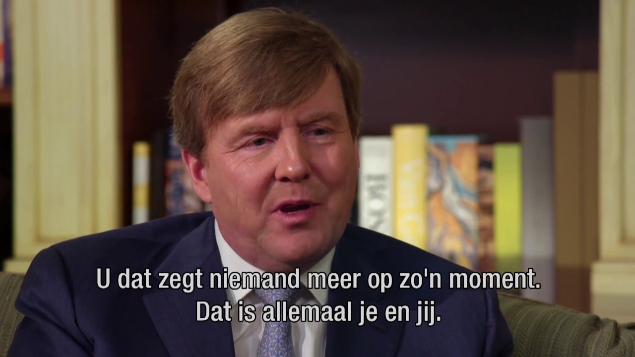 Koning Willem-Alexander over steun bij verdriet MH17