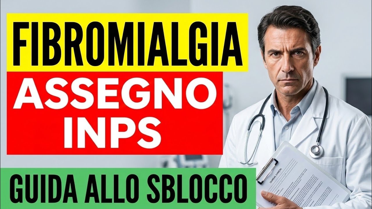 FIBROMIALGIA 2026: Come ottenere l'Assegno INPS. La Guida per non farsi bocciare la domanda! 💶🩺