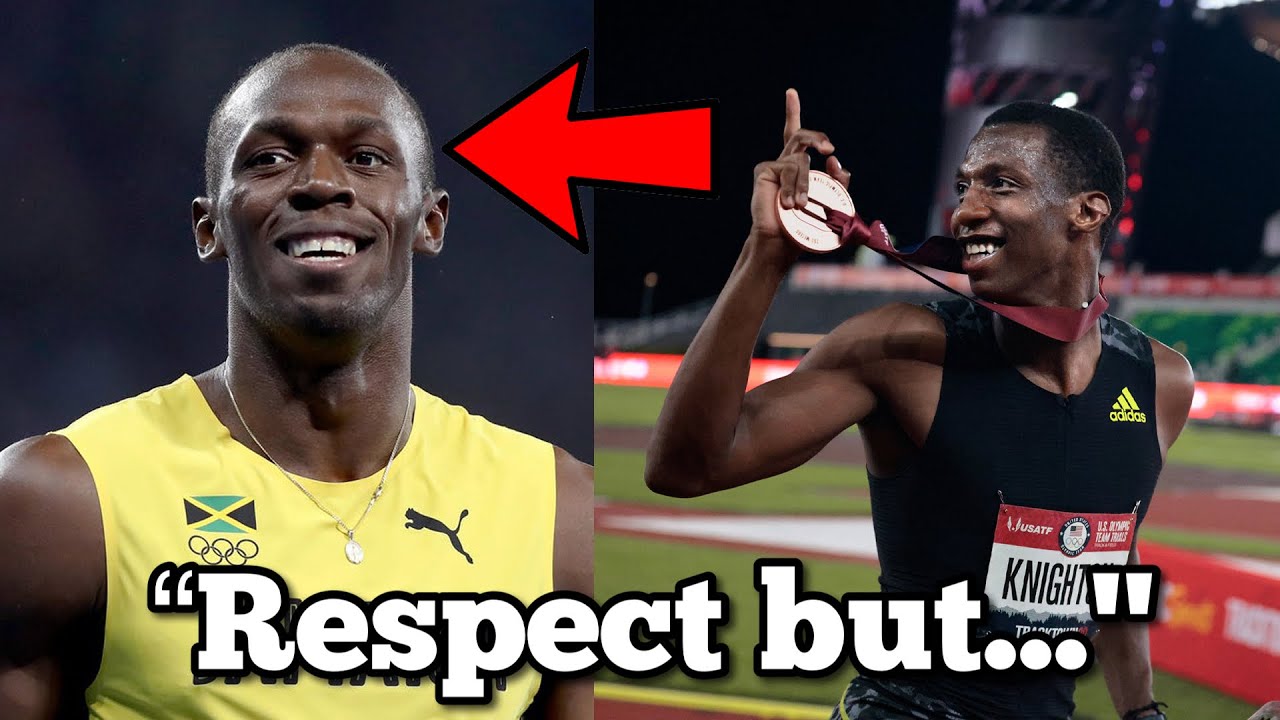 What The Fastest Teenager EVER thinks about Usain Bolt!!!
